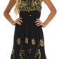 Sakkas Dharini Batik Smocked Empire Waist Dress