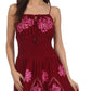 Sakkas Dharini Batik Smocked Empire Waist Dress