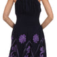 Sakkas Dharini Batik Smocked Empire Waist Dress