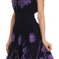 Sakkas Dharini Batik Smocked Empire Waist Dress