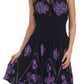 Sakkas Dharini Batik Smocked Empire Waist Dress