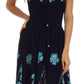 Sakkas Dharini Batik Smocked Empire Waist Dress