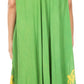 Vestido Caftán/Pareo de Manga Corta Sakkas Batik Palmera