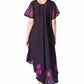 Vestido Caftán/Pareo de Manga Corta Sakkas Batik Palmera