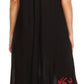 Vestido Caftán/Pareo de Manga Corta Sakkas Batik Palmera