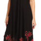 Vestido Caftán/Pareo de Manga Corta Sakkas Batik Palmera