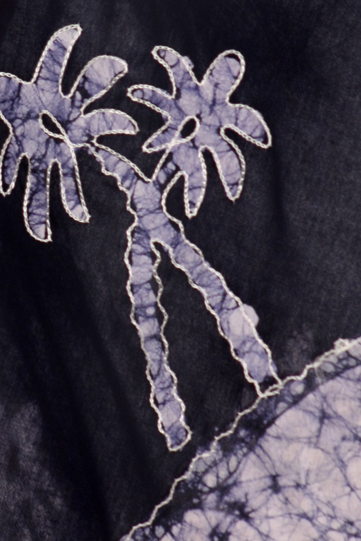 Vestido Caftán/Pareo de Manga Corta Sakkas Batik Palmera