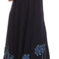 Vestido Caftán/Pareo de Manga Corta Sakkas Batik Palmera