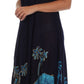 Vestido Caftán/Pareo de Manga Corta Sakkas Batik Palmera