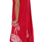 Vestido Caftán/Pareo de Manga Corta Sakkas Batik Palmera