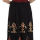 Sakkas Batik Fleur De Lis Embroidered Peasant Dress