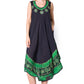 Sakkas Batik Flower Caftan Tank Dress / Cover Up
