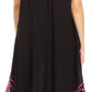 Sakkas Batik Flower Caftan Tank Dress / Cover Up
