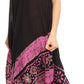 Sakkas Batik Flower Caftan Tank Dress / Cover Up
