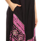 Sakkas Batik Flower Caftan Tank Dress / Cover Up