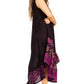 Sakkas Batik Flower Caftan Tank Dress / Cover Up