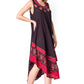 Sakkas Batik Flower Caftan Tank Dress / Cover Up