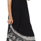 Sakkas Batik Flower Caftan Tank Dress / Cover Up