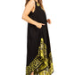 Sakkas Batik Flower Caftan Tank Dress / Cover Up