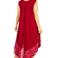 Sakkas Batik Flower Caftan Tank Dress / Cover Up