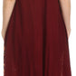 Sakkas Batik Flower Caftan Tank Dress / Cover Up