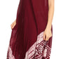 Sakkas Batik Flower Caftan Tank Dress / Cover Up
