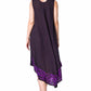 Sakkas Batik Flower Caftan Tank Dress / Cover Up