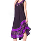Sakkas Batik Flower Caftan Tank Dress / Cover Up