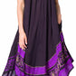 Sakkas Batik Flower Caftan Tank Dress / Cover Up