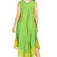 Sakkas Batik Flower Caftan Tank Dress / Cover Up