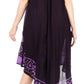 Sakkas Batik Flower Caftan Tank Dress / Cover Up