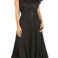 Sakkas Marni Women's Casual Maxi Short Sleeve Stonewashed Long Caftan Dress Lace