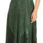 Sakkas Marni Women's Casual Maxi Short Sleeve Stonewashed Long Caftan Dress Lace