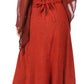 Sakkas Eve Women's Long Sleeve Casual Medieval Renaissance Celtic Maxi Dress Soft