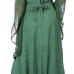 Sakkas Eve Women's Long Sleeve Casual Medieval Renaissance Celtic Maxi Dress Soft