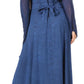 Sakkas Eve Women's Long Sleeve Casual Medieval Renaissance Celtic Maxi Dress Soft