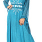 Sakkas Eve Women's Long Sleeve Casual Medieval Renaissance Celtic Maxi Dress Soft