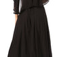 Sakkas Niam Women's Maxi Capelet Long Dress Celtic Medieval Renaissance Adjustable - Buy One Get One