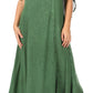 Sakkas Niam Women's Maxi Capelet Long Dress Celtic Medieval Renaissance Adjustable - Buy One Get One