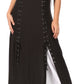Sakkas Riva Women's Sleeveless Chemise + Over Dress Medieval Celtic Renaissance