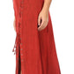 Sakkas Riva Women's Sleeveless Chemise + Over Dress Medieval Celtic Renaissance