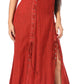 Sakkas Riva Women's Sleeveless Chemise + Over Dress Medieval Celtic Renaissance