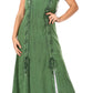 Sakkas Riva Women's Sleeveless Chemise + Over Dress Medieval Celtic Renaissance