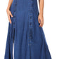 Sakkas Riva Women's Sleeveless Chemise + Over Dress Medieval Celtic Renaissance