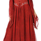 Sakkas Roisin Women's Medieval Celtic Renaissance Long Sleeve Costume Dress
