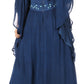 Sakkas Roisin Women's Medieval Celtic Renaissance Long Sleeve Costume Dress