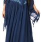 Sakkas Roisin Women's Medieval Celtic Renaissance Long Sleeve Costume Dress