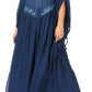 Sakkas Roisin Women's Medieval Celtic Renaissance Long Sleeve Costume Dress