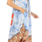Sakkas Urbi Women's Casual African Print Beach Sleeveless Cover-up Caftan Dress - Buy One Get One