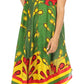 Sakkas Urbi Women's Casual African Print Beach Sleeveless Cover-up Caftan Dress - Buy One Get One